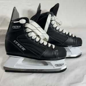 Itech RPM 2500 Ice Hockey Player Skates • Size Large 5D Regular Width Senior/Y